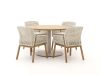 Zavelli Juntos/Cuore ø 120 cm Gartenmöbel-Set 5-teilig