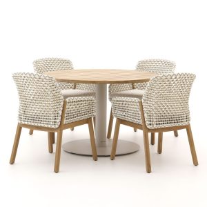Zavelli Juntos/Cuore ø 120 cm Gartenmöbel-Set 5-teilig