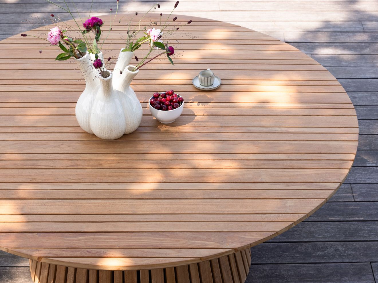 Zavelli Juntos/Santa Severina ø 150 cm Gartenmöbel-Set 7-teilig