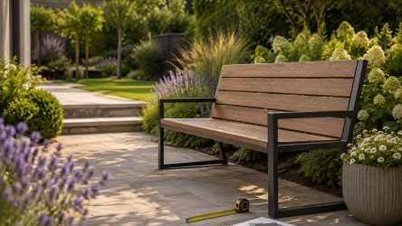 Gartenbank kaufen: Sitzbreite, Rückenlehne, Standort und Material richtig wählen