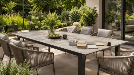 Gartentisch kaufen: Größe, Tischform, Beinfreiheit und Material richtig planen