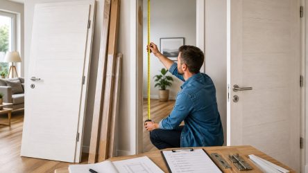 Innentür-Komplettset kaufen: Türblatt, Zarge, Maße und DIN-Richtung richtig prüfen